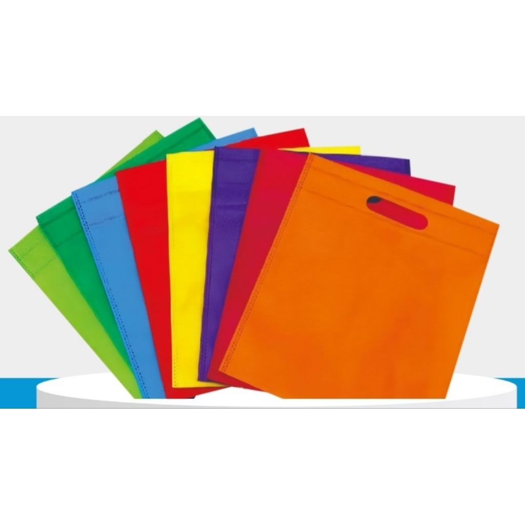 Tas Spunbond Ramah Lingkungan Goodie Bag Polos Oval