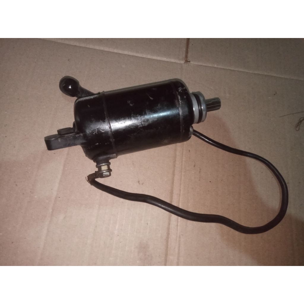 dinamo stater ninja 250 karbu ori copotan motor