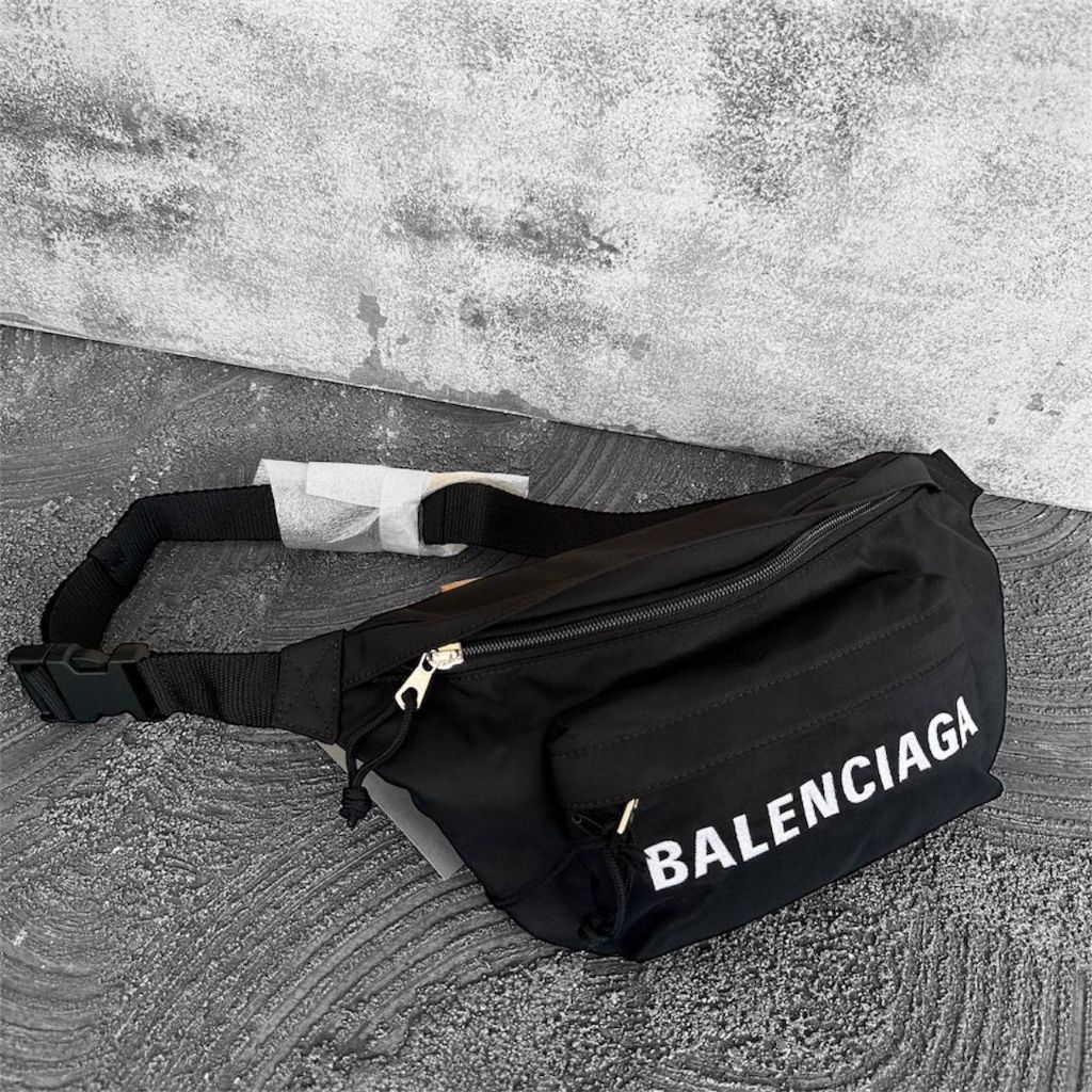 Balenciaga Wheel Bumbag Black