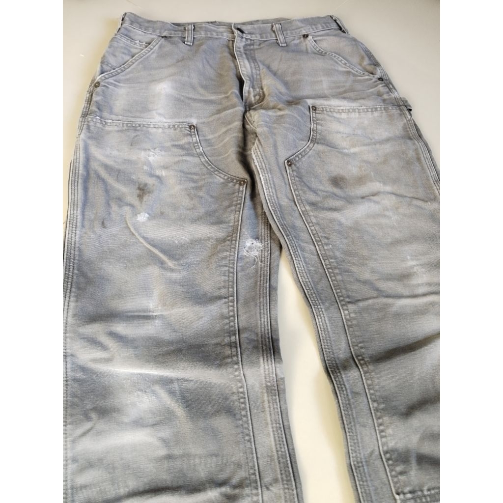 Carhartt carhartt carpenter double knee USA UFCW B01 GVL size 33x32