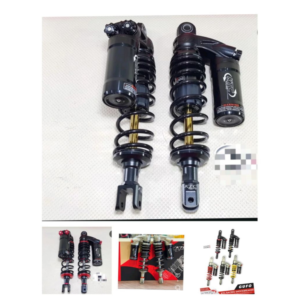 SHOCK BREAKER BELAKANG KTC RACING TIPE GUFO YAMAHA NMAX TURBO UKURAN 320MM