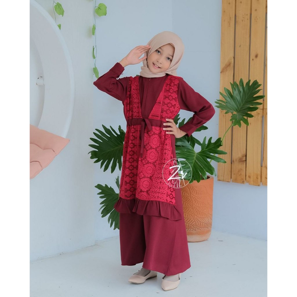 GAMIS ANAK ZR, SAVANA KIDS ZR, ALEEMA KIDS ZR