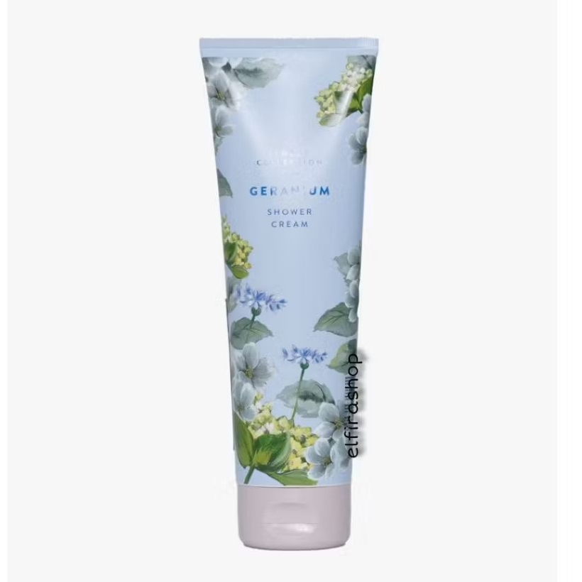 ORI  Marks & Spencer M&S Mark and Spencer Geranium Magnolia Lavender Shower Cream/ Sabun Mandi/ Sabu