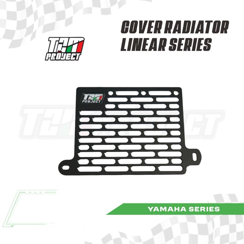 TZM Project Cover Radiator Yamaha TZM Project LINEAR SERIES BLACK untuk N-Max / Aerox / Old Nmax