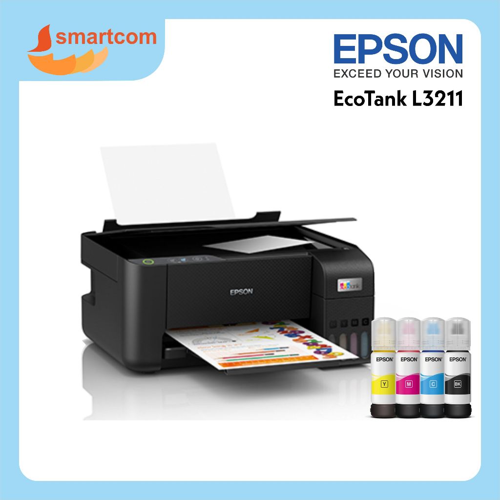 PRINTER Epson L3211 A4 All-in-One Ink Tank TKDN - pengganti epson L3210 L3110