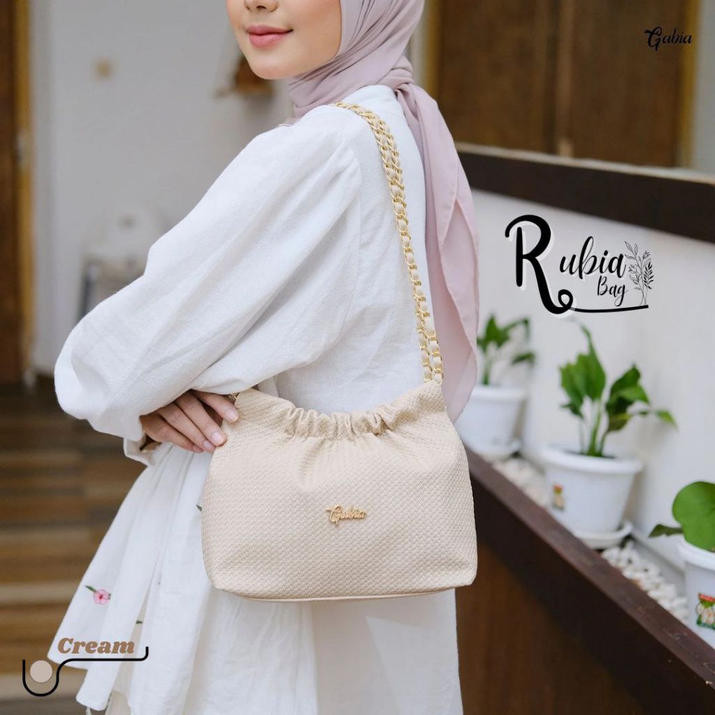 Rubi tikar - By Gabia Shoulder bag wanita Trendy stylish tas bahu