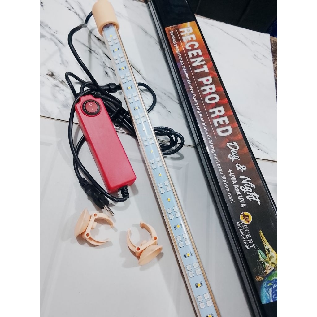 LAMPU TANNING ARWANA SUPER RED // LAMPU AQUARIUM ARWANA // LAMPU TANNING DAY AND NIGHT ARWANA // REC
