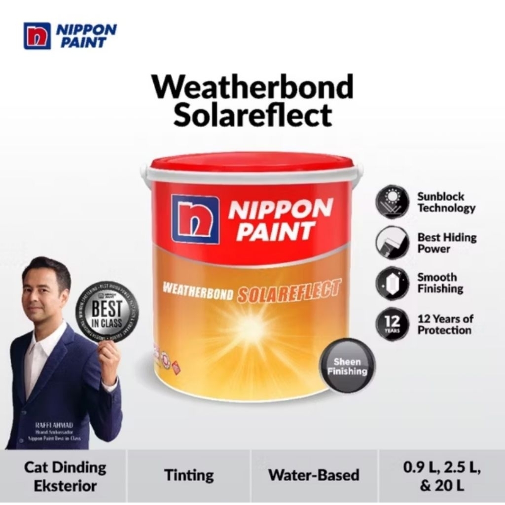 Cat Premium Exterior Nippon Paint Weatherbond Solareflect