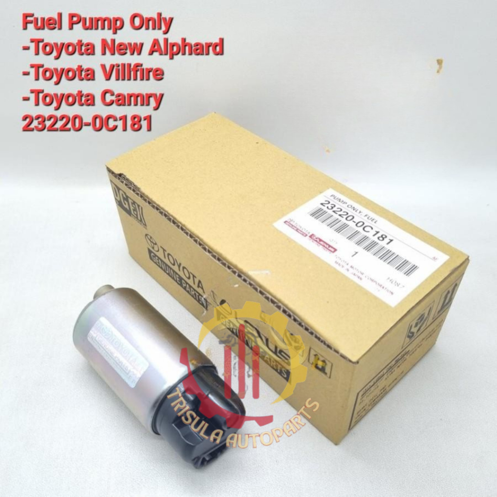 FUEL PUMP ONLY ROTAK POMPA BENSIN NEW ALPHARD VELLFIRE CAMRY 23220-0C181 TOY