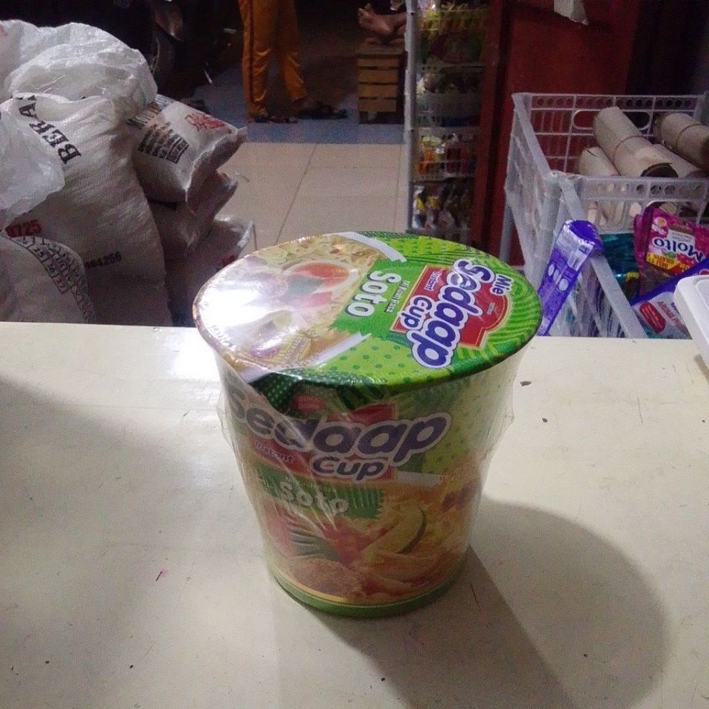 MIE SEDAP CUP RASA SOTO