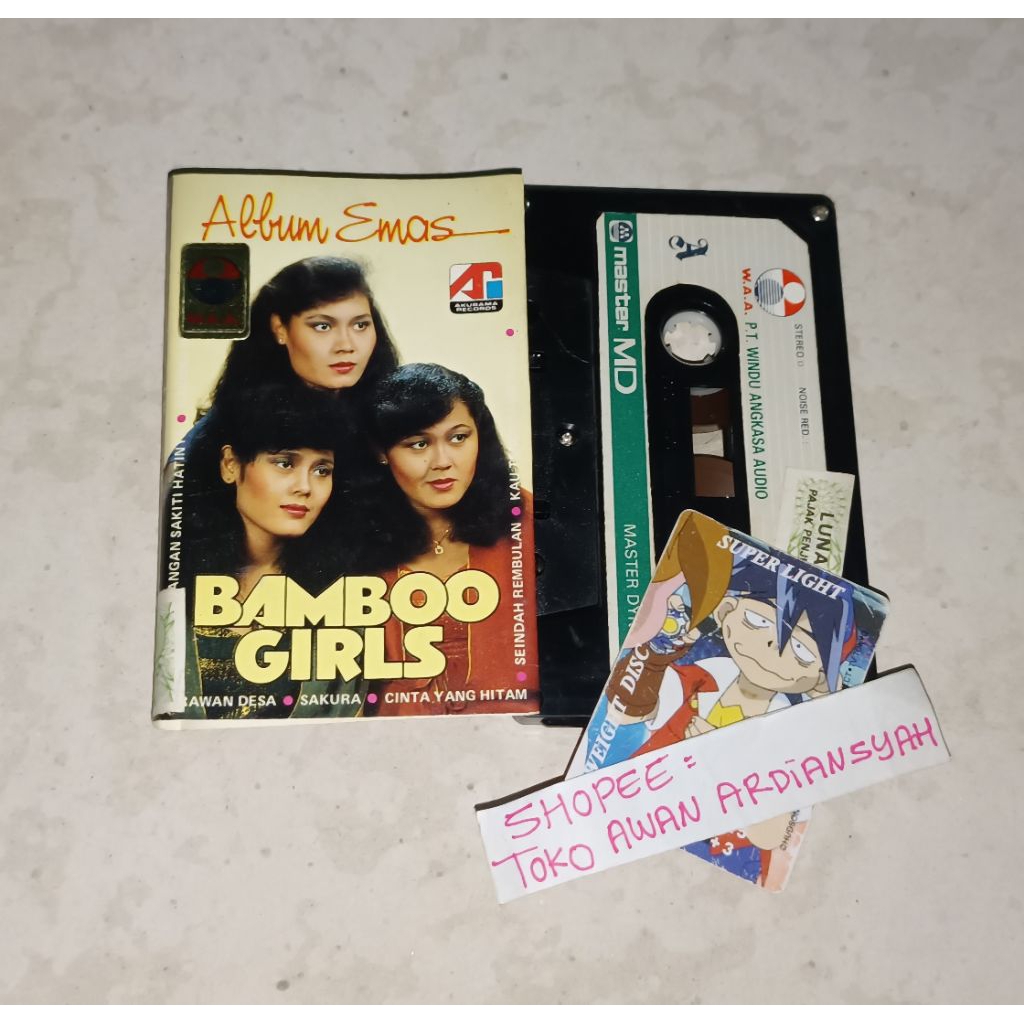 kaset pita bamboo girls album emas bamboo girls (langka/rare)