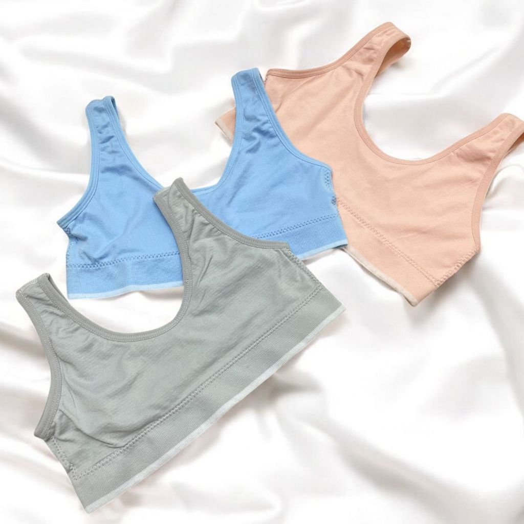 Junior Vest Miniset Remaja FELANCY 080013 - Tanpa Kawat - Tanpa Busa - Size M L