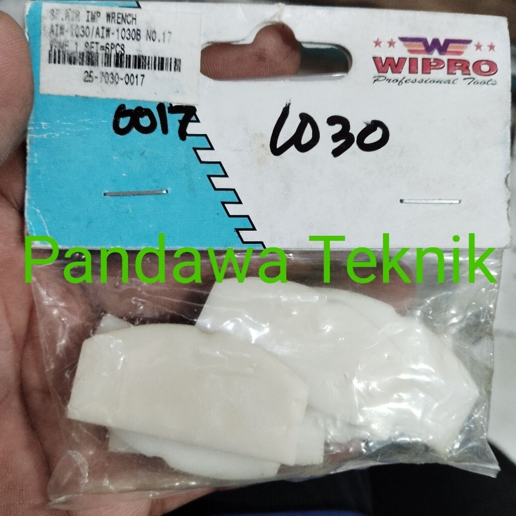 sparepart air impact  wipro vane no 17 AIW1030B P45×L23×T 5mm