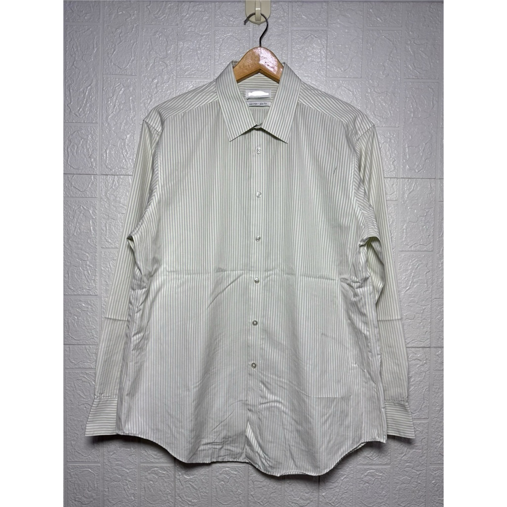 KEMEJA STRIPED CALVIN KLEIN SIZE XL