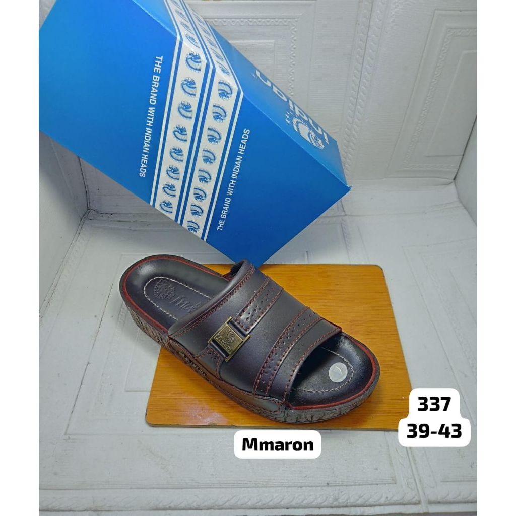 SENDAL KULIT ASLI PRIA INDIAN 337