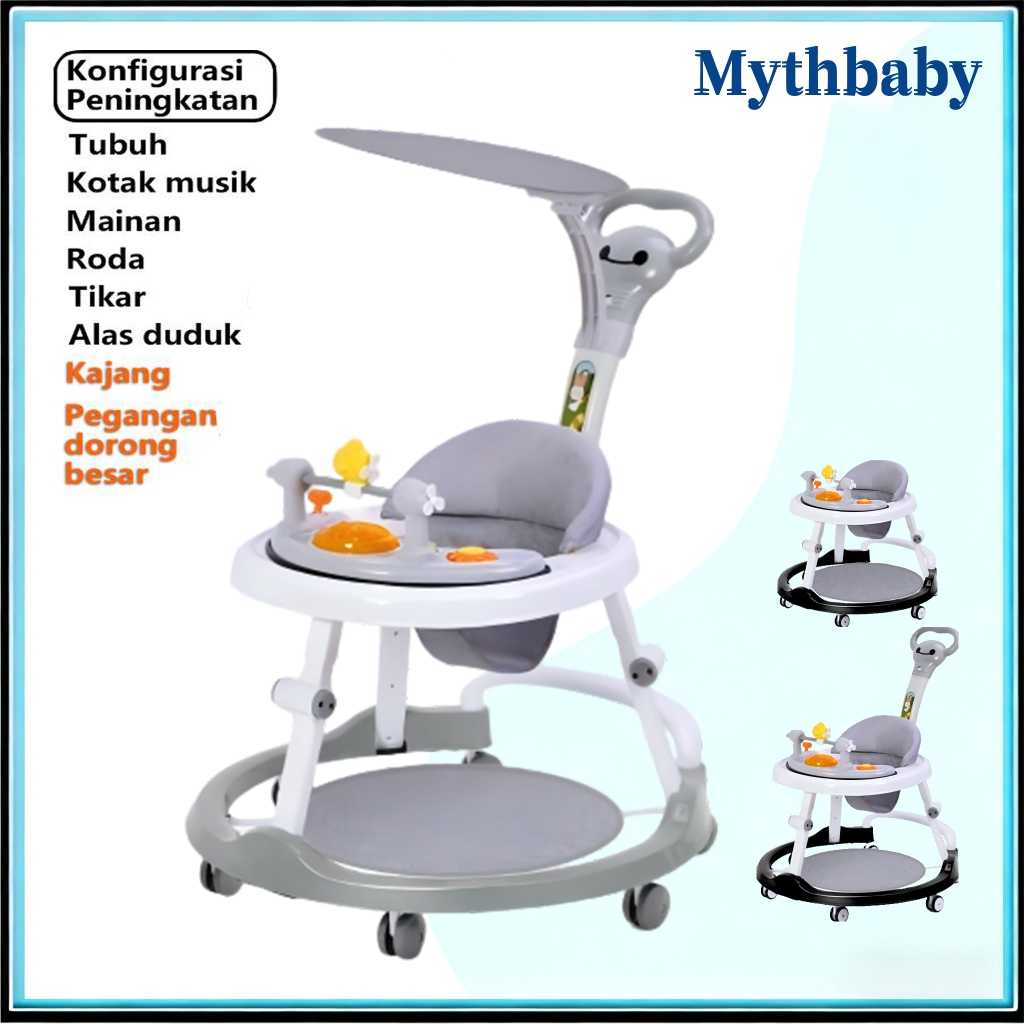 Sepeda bayi belajar Lipat Membantu bayi Anda Belajar Berjalan Roda Bayi Kereta Bayi