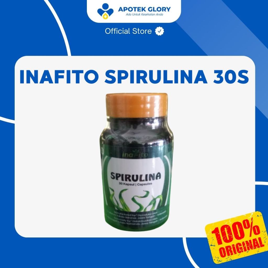 INAFITO SPIRULINA // 30 KAPSUL