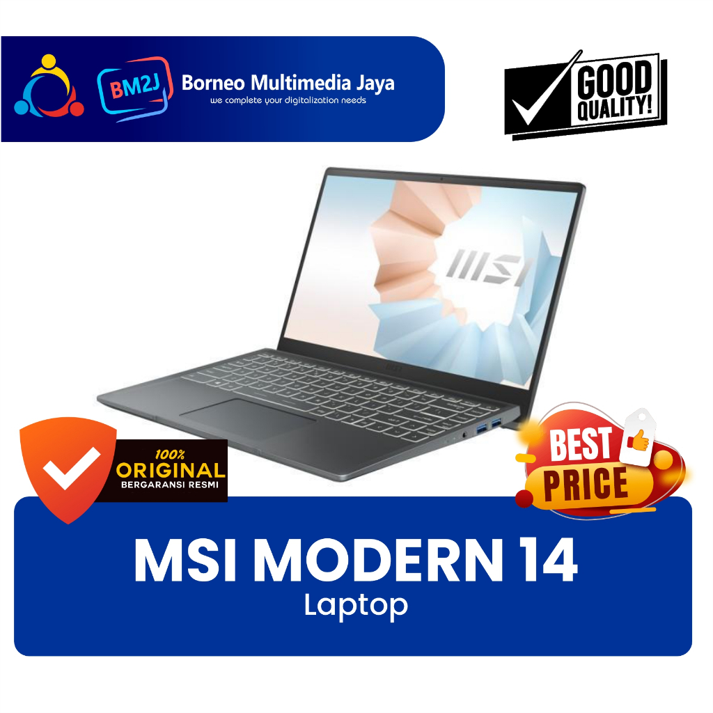 MSI Modern 14 B11SB [9S7-14D224-694] Core i5-1155G7 8GB 512GB MX450