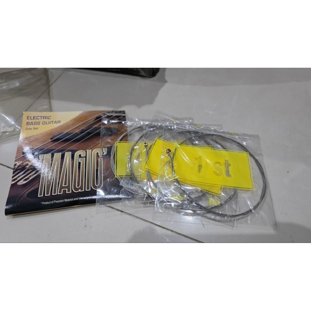 Bekas Display Obral Senar Bass Magic 4 String Anti Karat Original