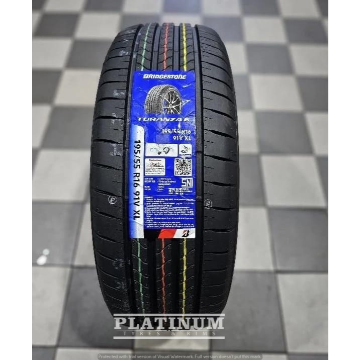 BAN MOBIL BRIDGESTONE TURANZA 6 195 55 R16 II 195/55 R16 BRIDGESTONE
