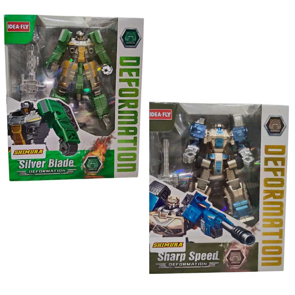 Deformation Warrior - Shimura Silver Blade Deformation & Shimura Sharp Speed Deformation / Robot Ber