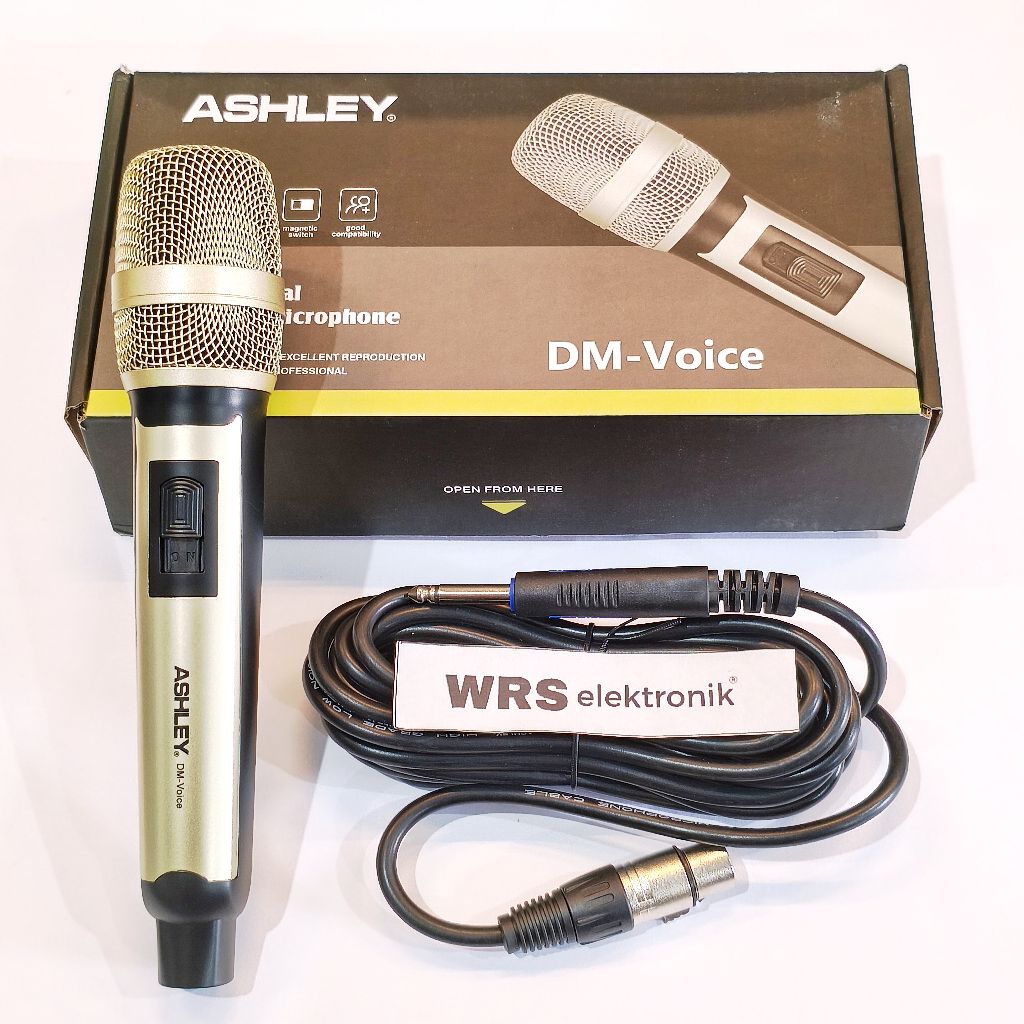 Mic microphone Ashley DM VOICE dynamic microphone