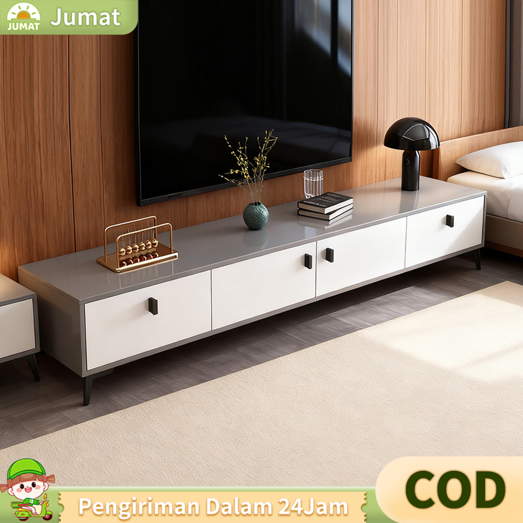 COD Meja TV Kokoh Dan Stabil/Lemari TV Minimalis /Rak TV Modern/Lemari penyimpanan MEJA RAK TV UK 10