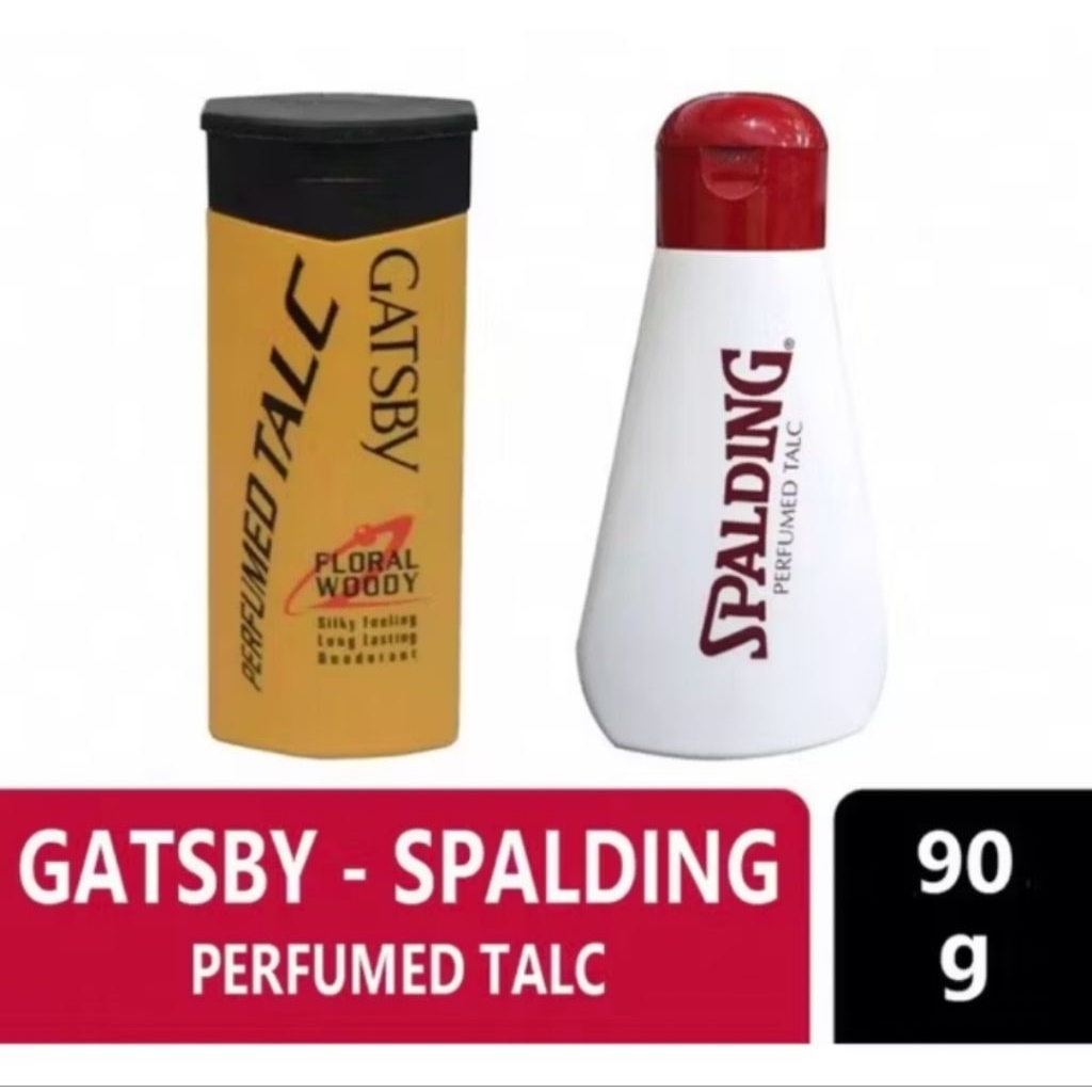 Gatsby Pixy Spalding Bedak Tabur Badan 90gr Dengan Parfum Wangi Segar