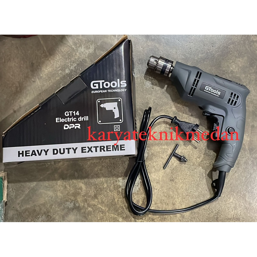 MESIN BOR 10mm GTOOLS | HAND DRILLING MACHINE
