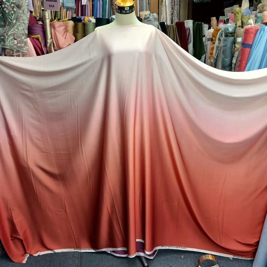 NEW PROMO+COD BAHAN KAIN ARMANY GRADASI/KAIN ARMANY GRADASI//KEBAYA WANITA MEWAH MOTIF TERBARU (SRYT