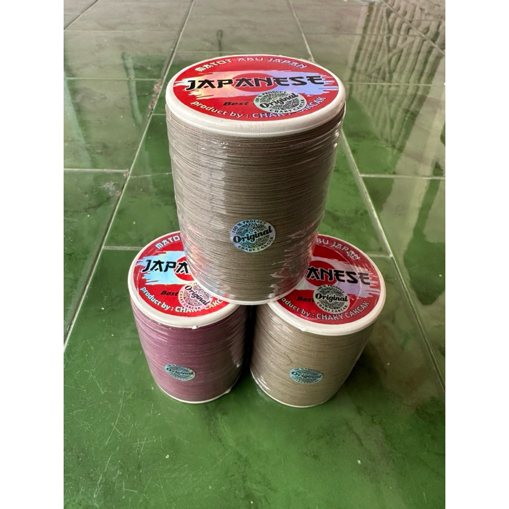 SENAR GELASAN MATOT ABU JAPAN 025 6000 YARD SASAP PADI SUPER TAJAM