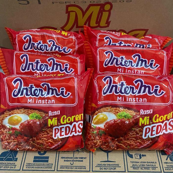 Intermie Goreng Pedas 1 Dus Termurah