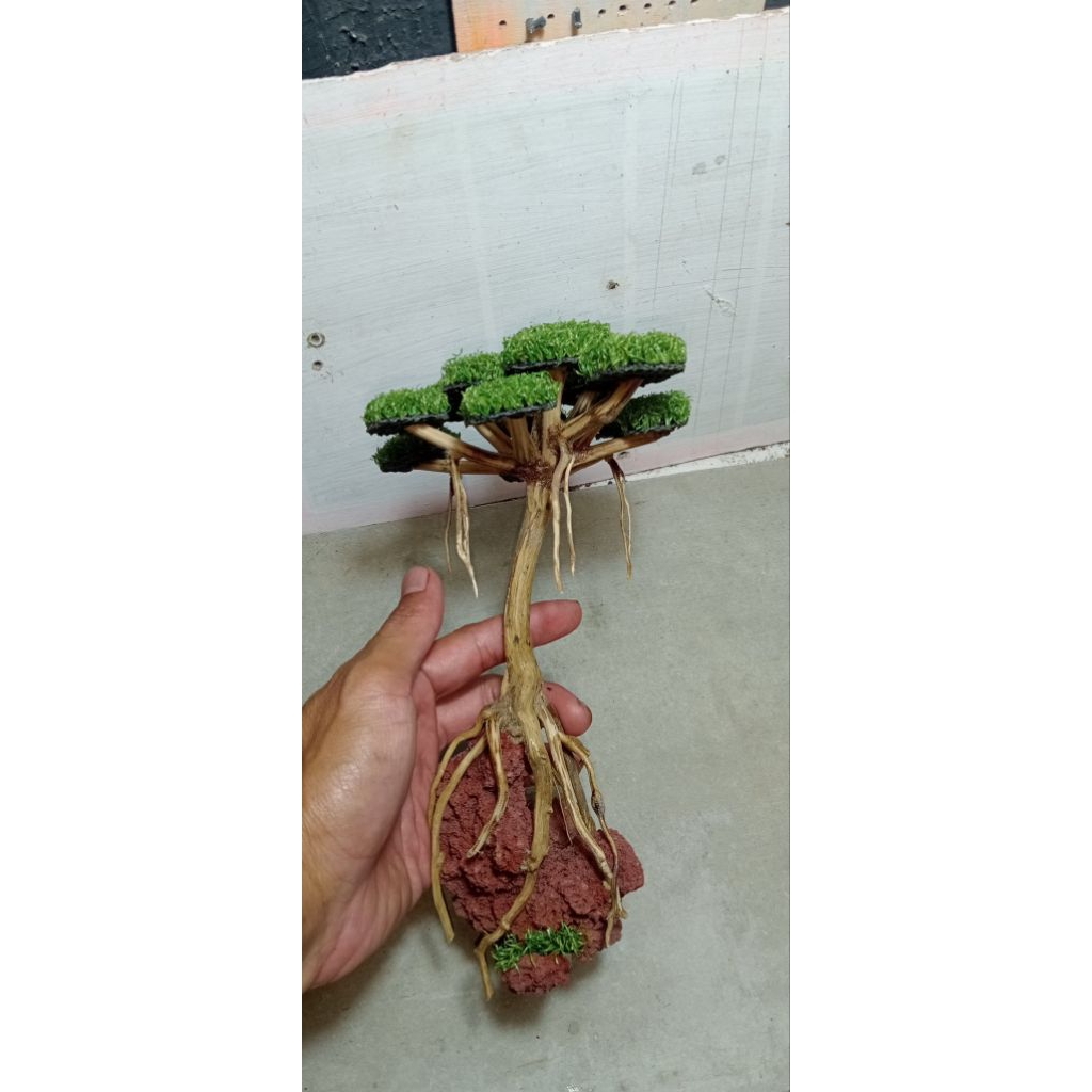Bonsai Aquascape Sintetis Mini Murah