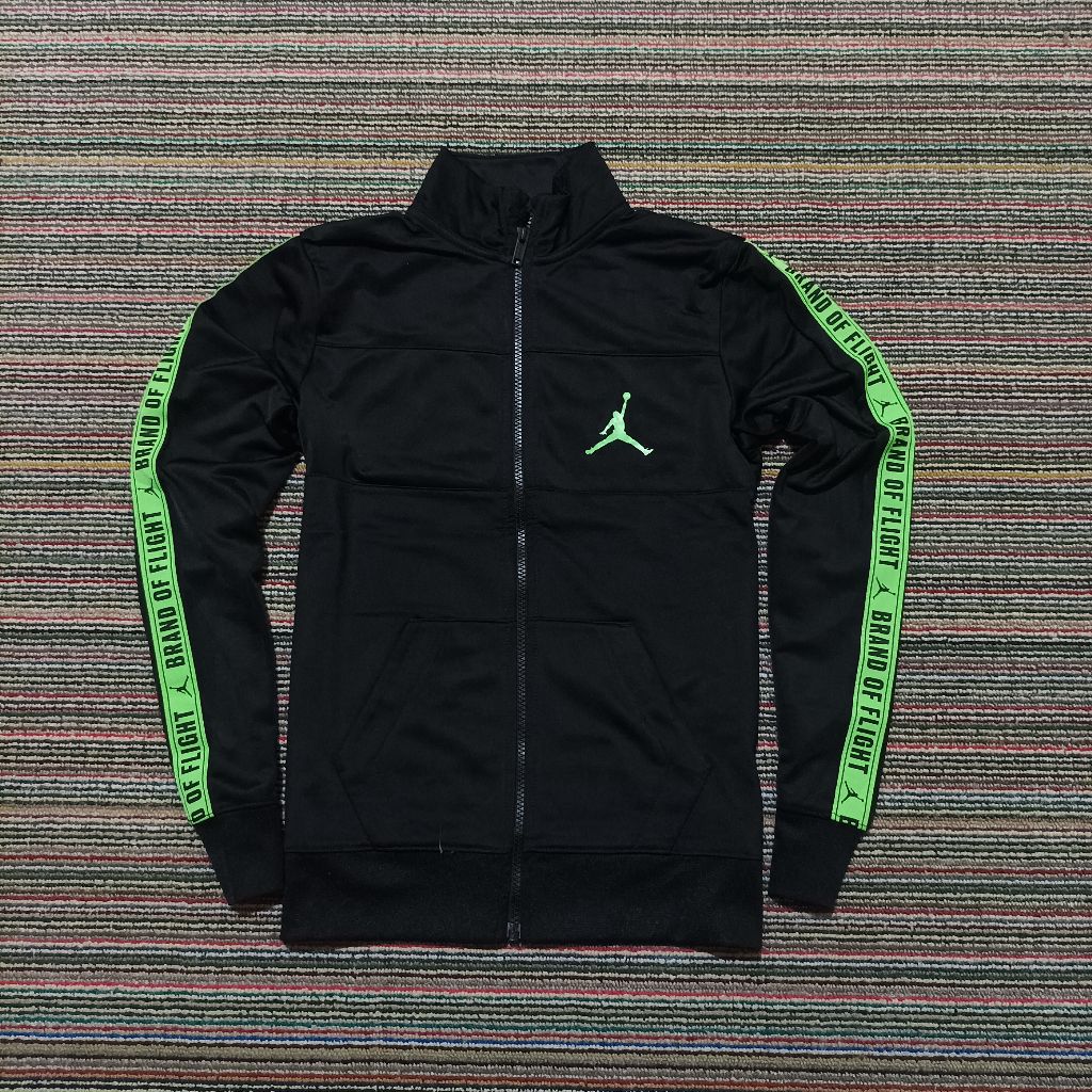 Jaket tracktop second air jordan windproof