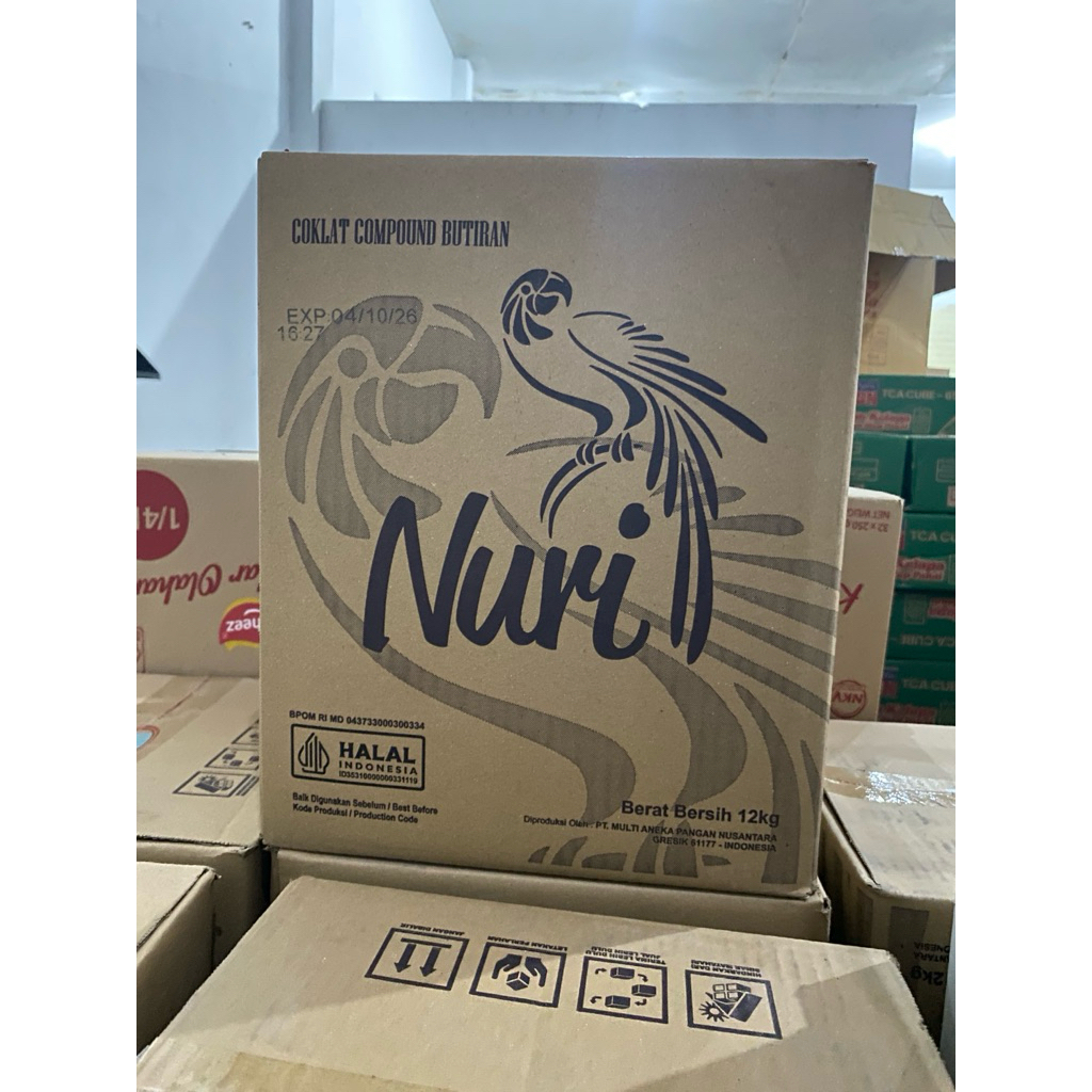 Meses Nuri Coklat 12 Kg ( 1 Dus ) 100% Original