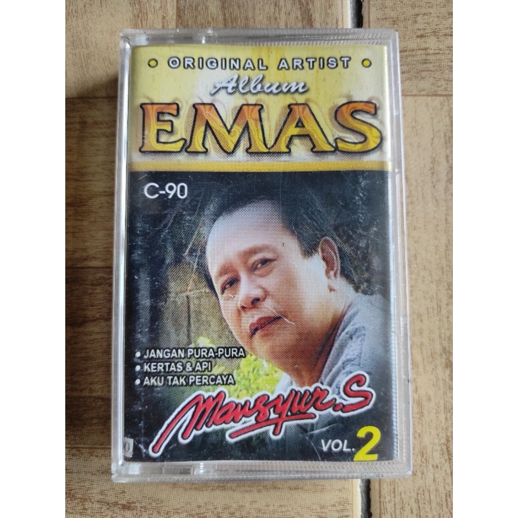 kaset pita album emas MANSYUR S