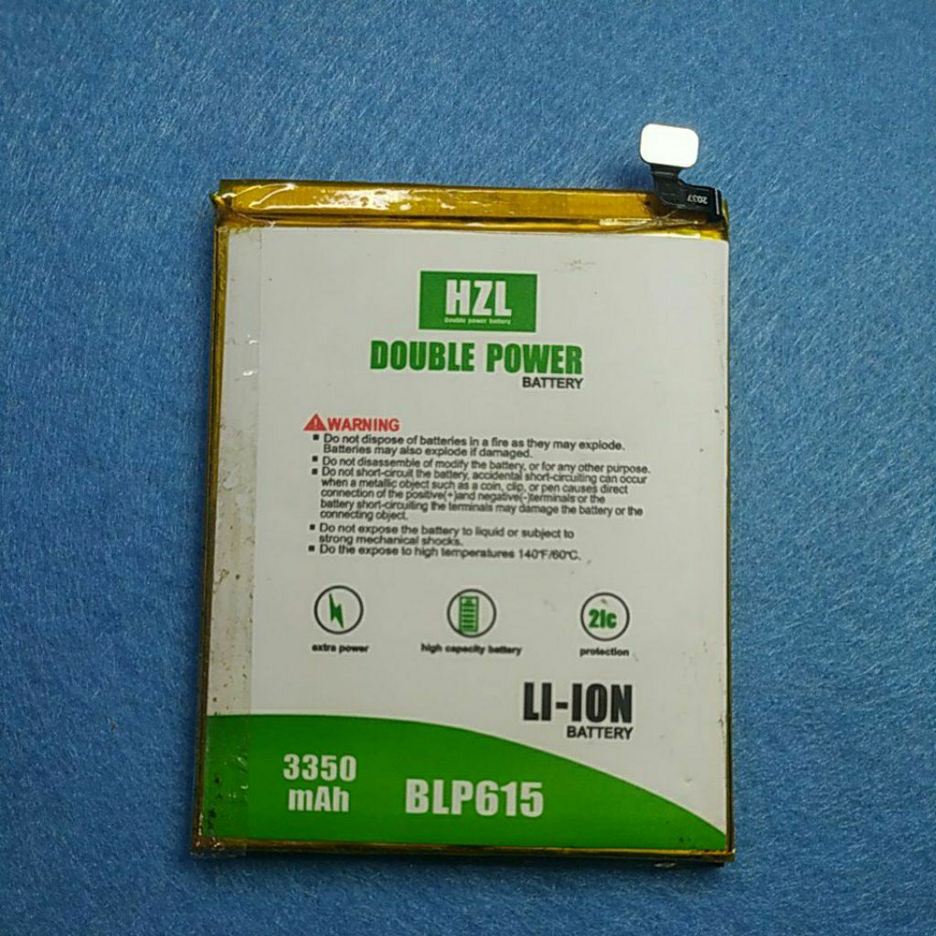 Battery batre Oppo A37/A37f BLP615 Dobel power seken