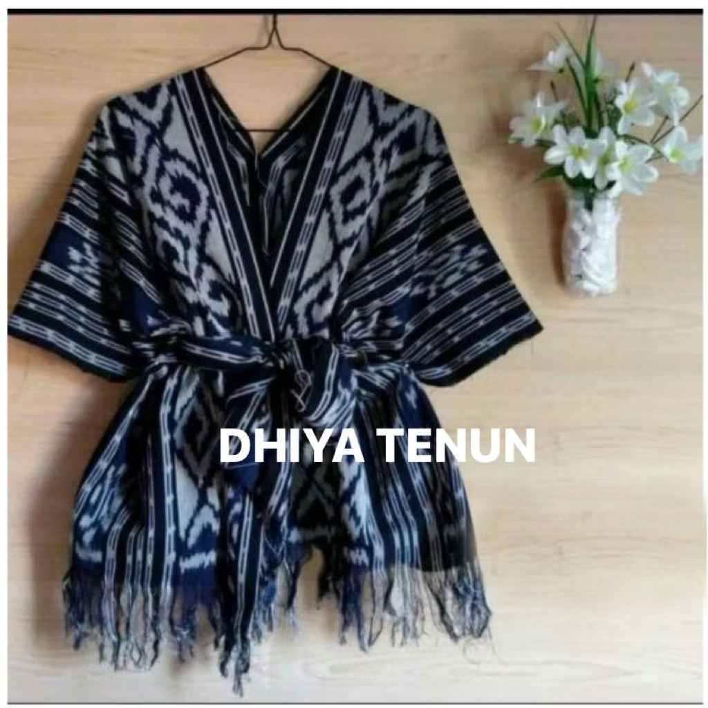 READY STOCK - ATASAN WANITA TENUN - OUTER TENUN WANITA - BAJU TENUN WANITA MODERN