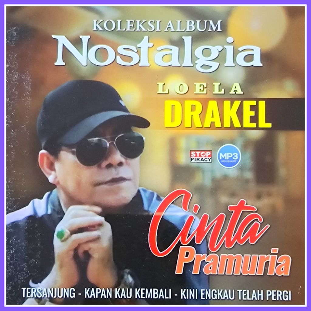 Kaset MP3 Audio 160 Lagu Pop Kenangan Loela Drakel - Charles Hutagalung Album Nostalgia Pilihan Terl