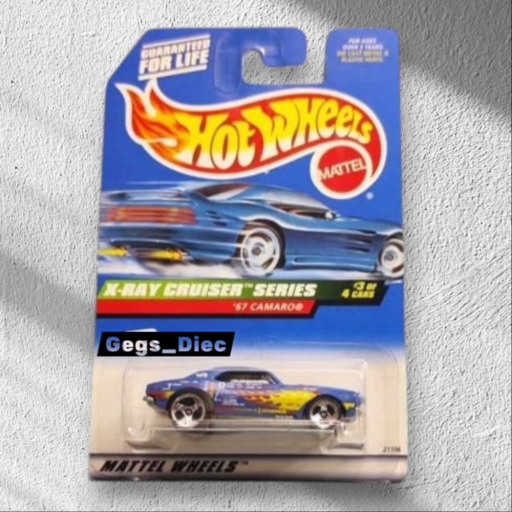Hot Wheels '67 Camaro Open Hood