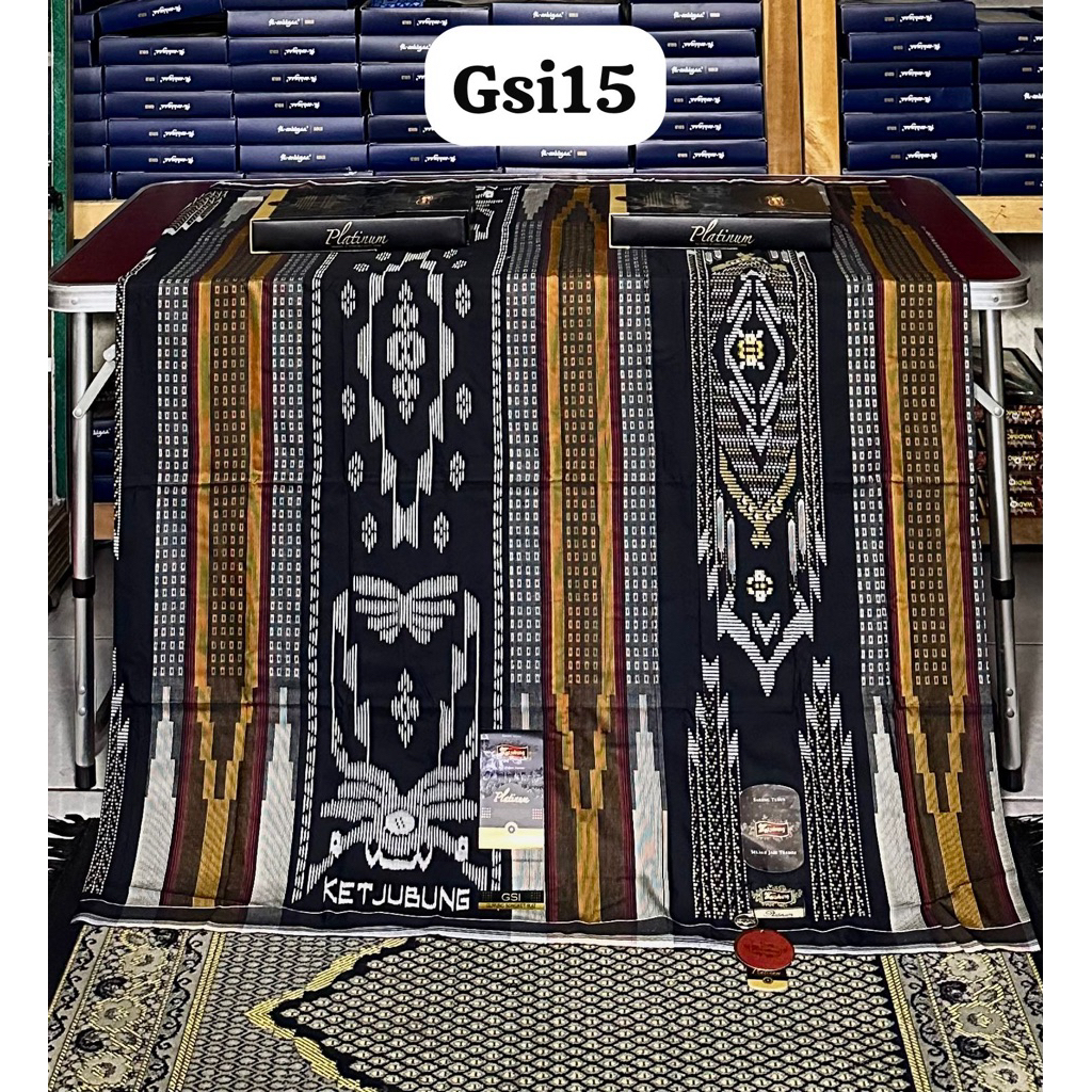 SARUNG KETJUBUNG PLATINUM TIS GSI GOLD