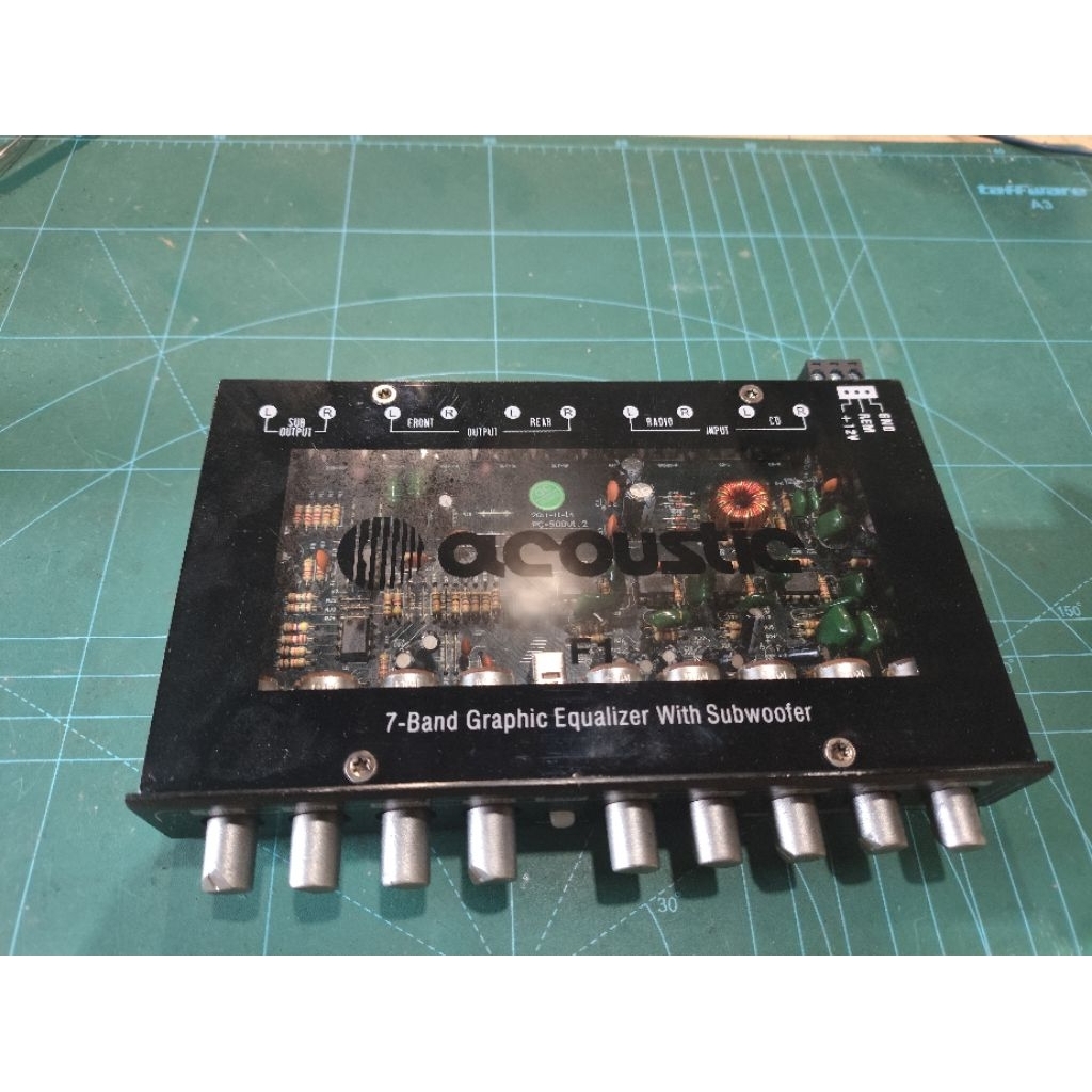 parametrik equalizer mobil merk acoustic