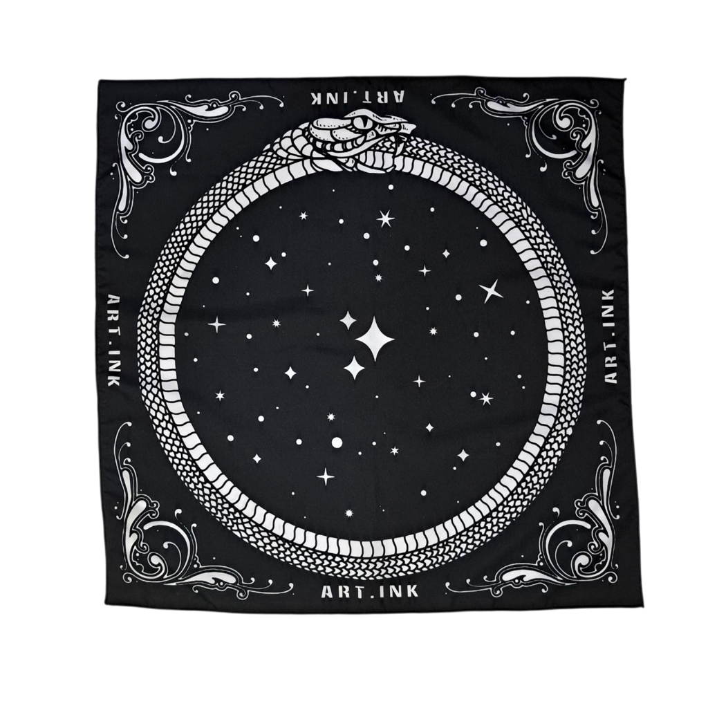 Slayer Bandana Hitam Nyaman Motoran || Bandana Slayer - OUROBOROS