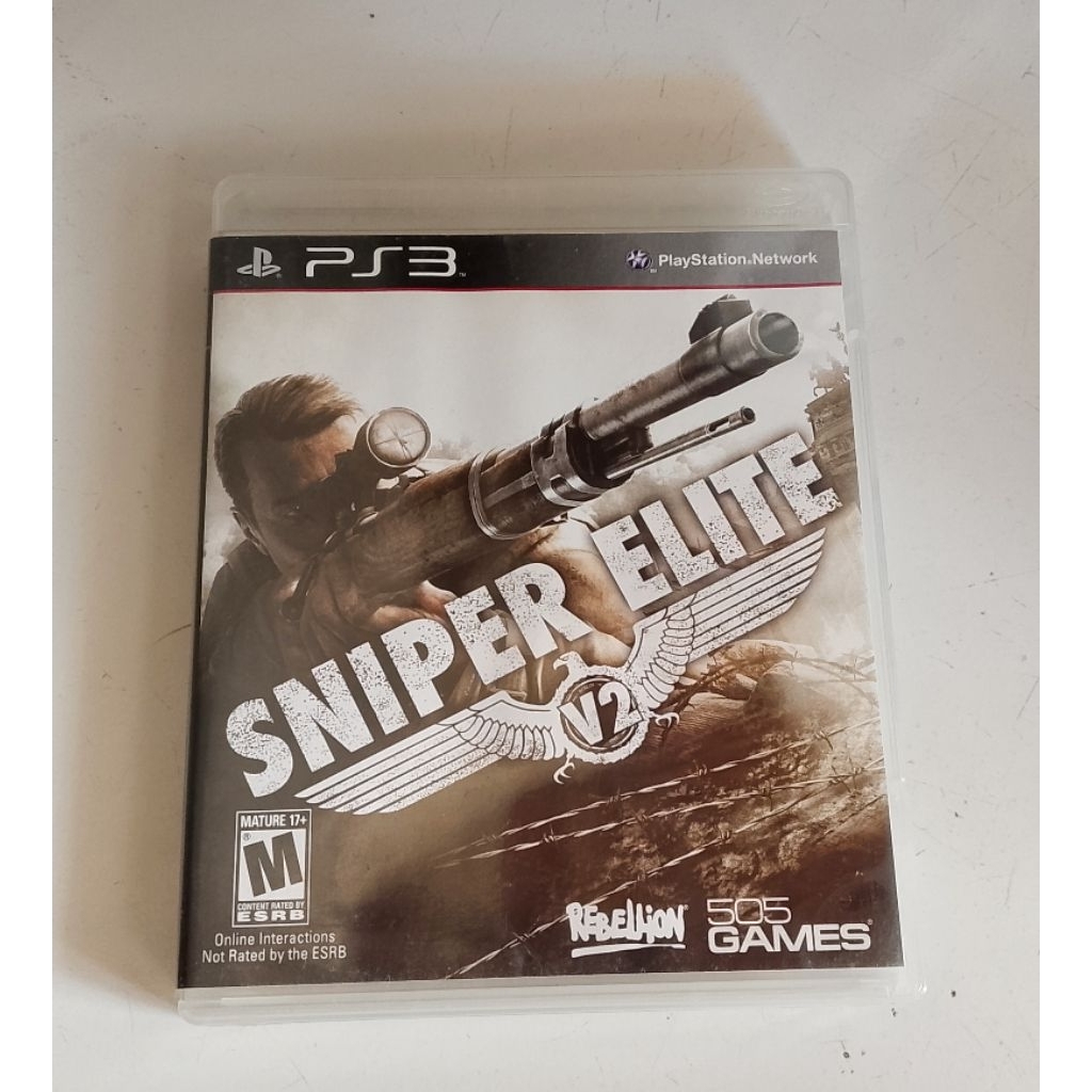 BD kaset game ps3 Sniper Elite V2