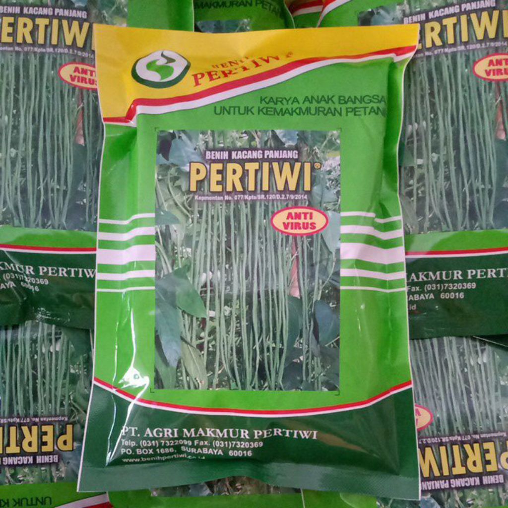 Kacang Panjang PERTIWI 500 Gram ANVI Benih Kacang Panjang Pertiwi Anti Virus