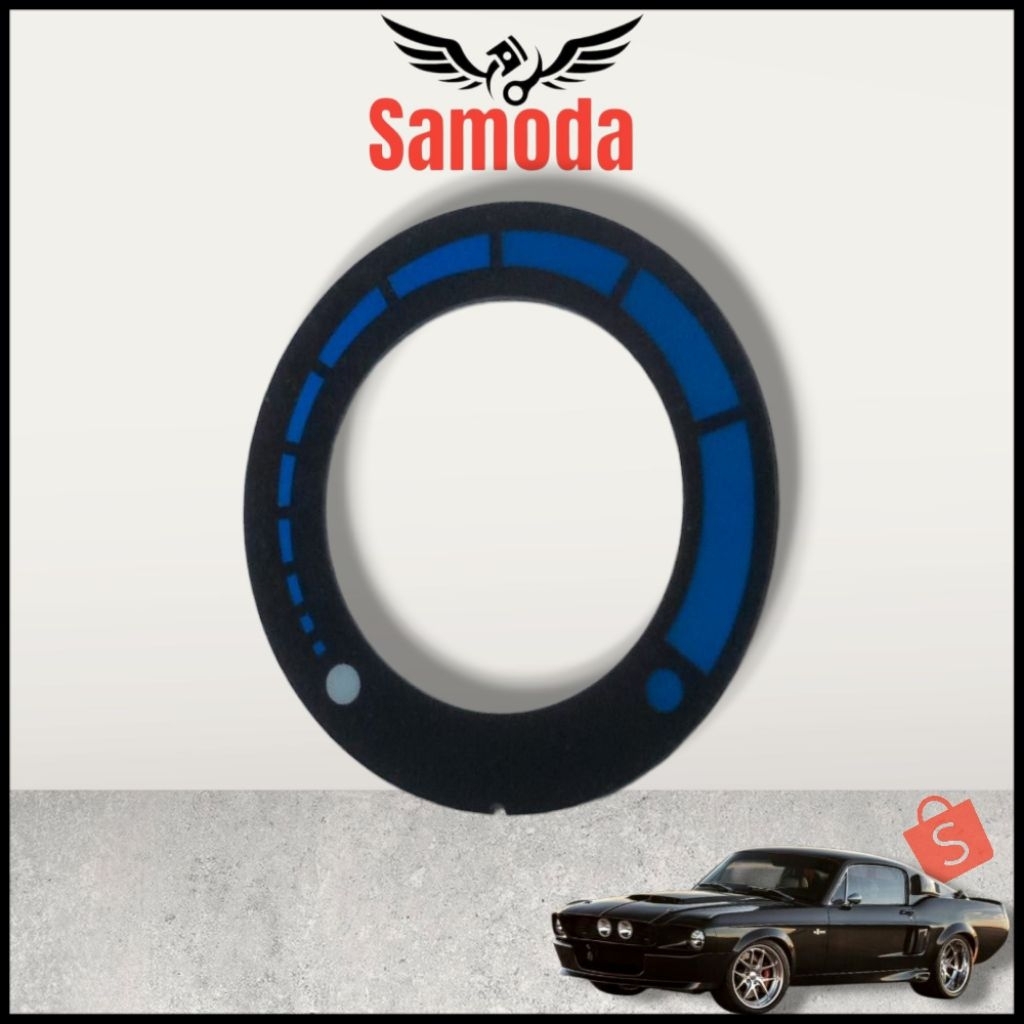 Stiker Indikator Knop Ac Mobil universal.