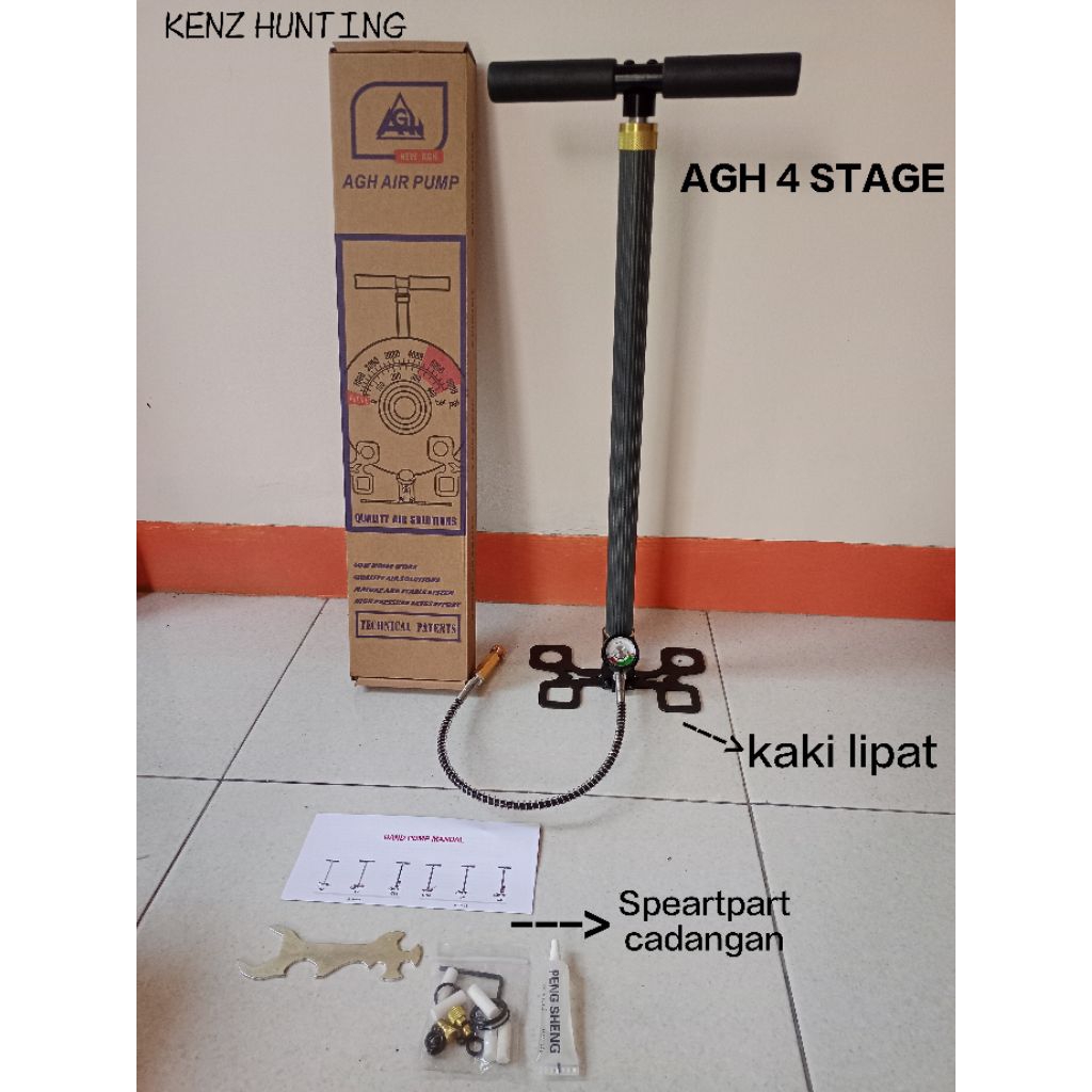 Pompa Pcp AGH 4 Stage, Pompa 6000 Psi