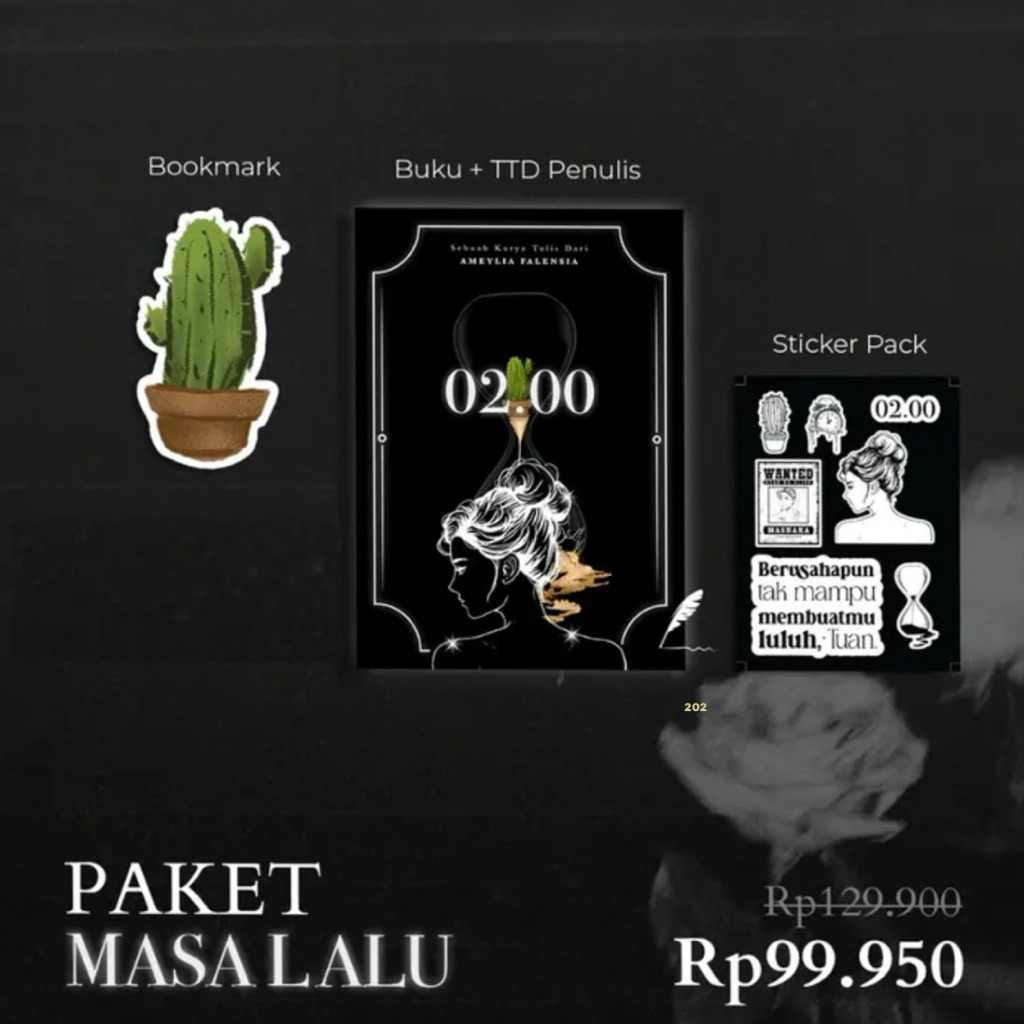 Buku Novel 02:00 01:00 00:00 Novel Fiksi Romance Sequel By Ameylia Falensial