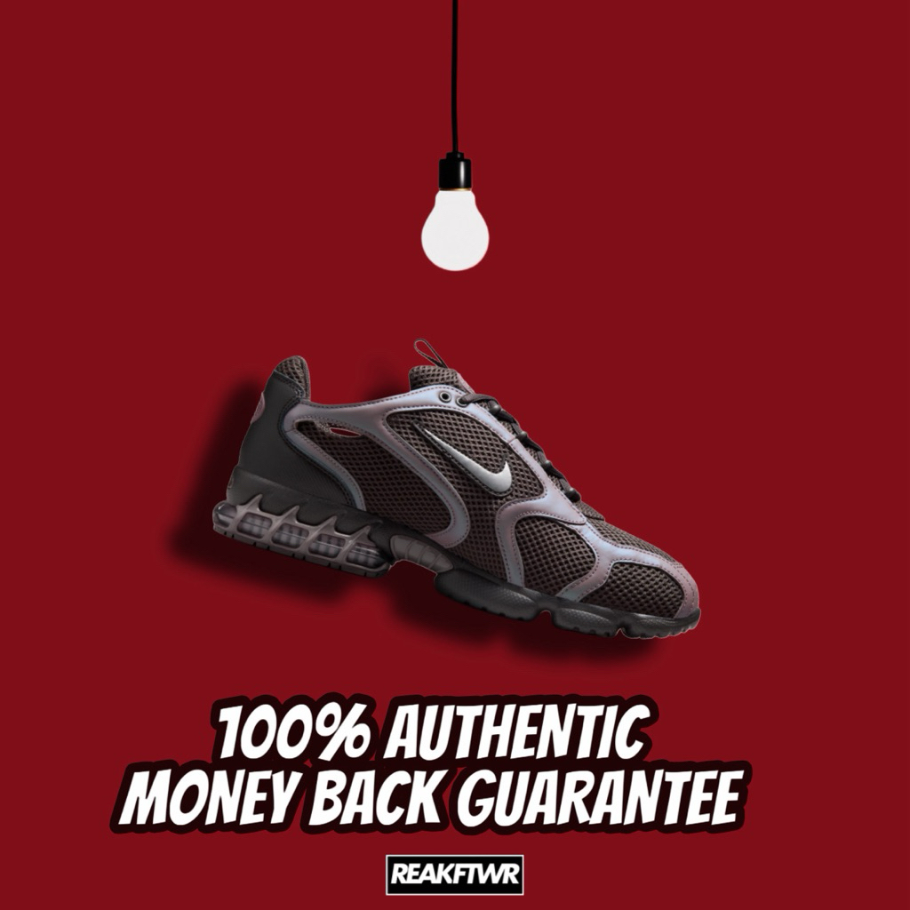 Nike Air Zoom Spiridon Cage 2 Medium Ash Original 100% – Sepatu Running Y2K Stylish [HV6929-299]