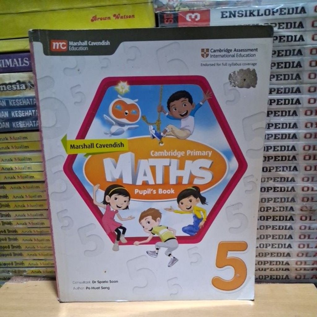 Buku Original Marshall Cavendish Cambridge Primary MATHS Pupil's Book 5 Marshall Cavendish Education